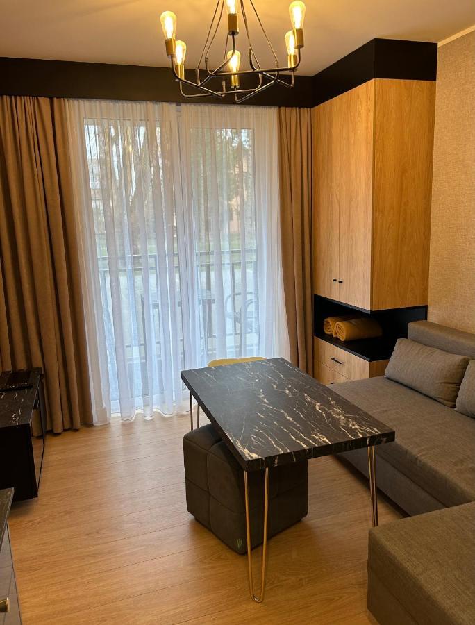 Lazurowy Apartament Łeba Kültér fotó