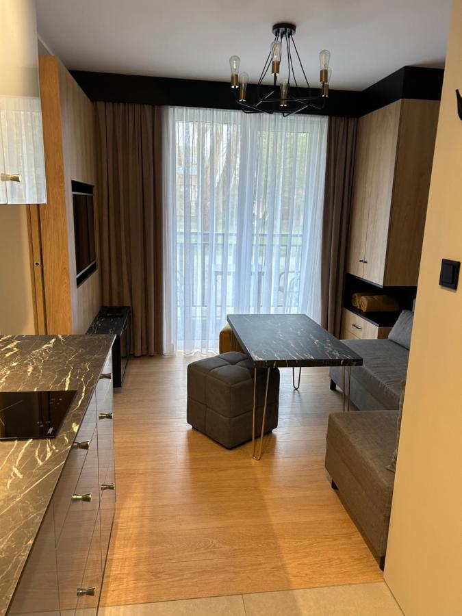 Lazurowy Apartament Łeba Kültér fotó