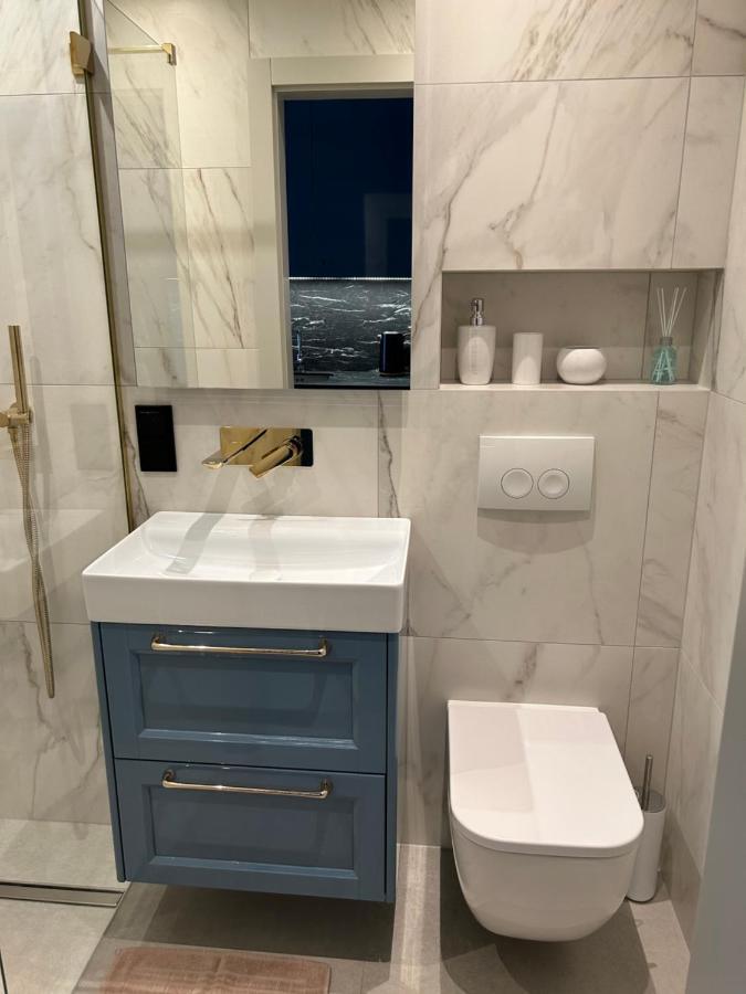 Lazurowy Apartament Łeba Kültér fotó