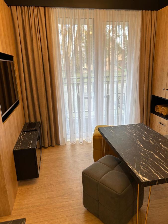 Lazurowy Apartament Łeba Kültér fotó