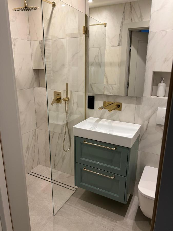 Lazurowy Apartament Łeba Kültér fotó